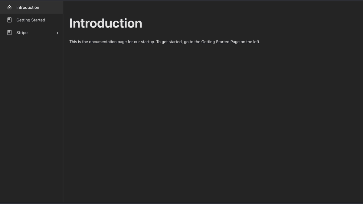 blazerain0's tweet photo. started coding out my startup, finished the basic layout of docs page and working on creating components for it https://t.co/pEpOccxzrL