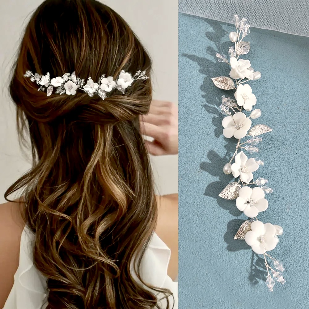 AdorabySimona's tweet photo. New design added to the Hair Vines Collection. Elegant and delicate, perfect for the romantic bride.
Available here: https://t.co/TIenP3PuVs
.
.
.
#2024weddingtrends #wedding #hairvine #weddinghairvine #ceramicflowers #bridalhairvine #bridalhairaccessories #adorabysimona https://t.co/nLzct4n6tK