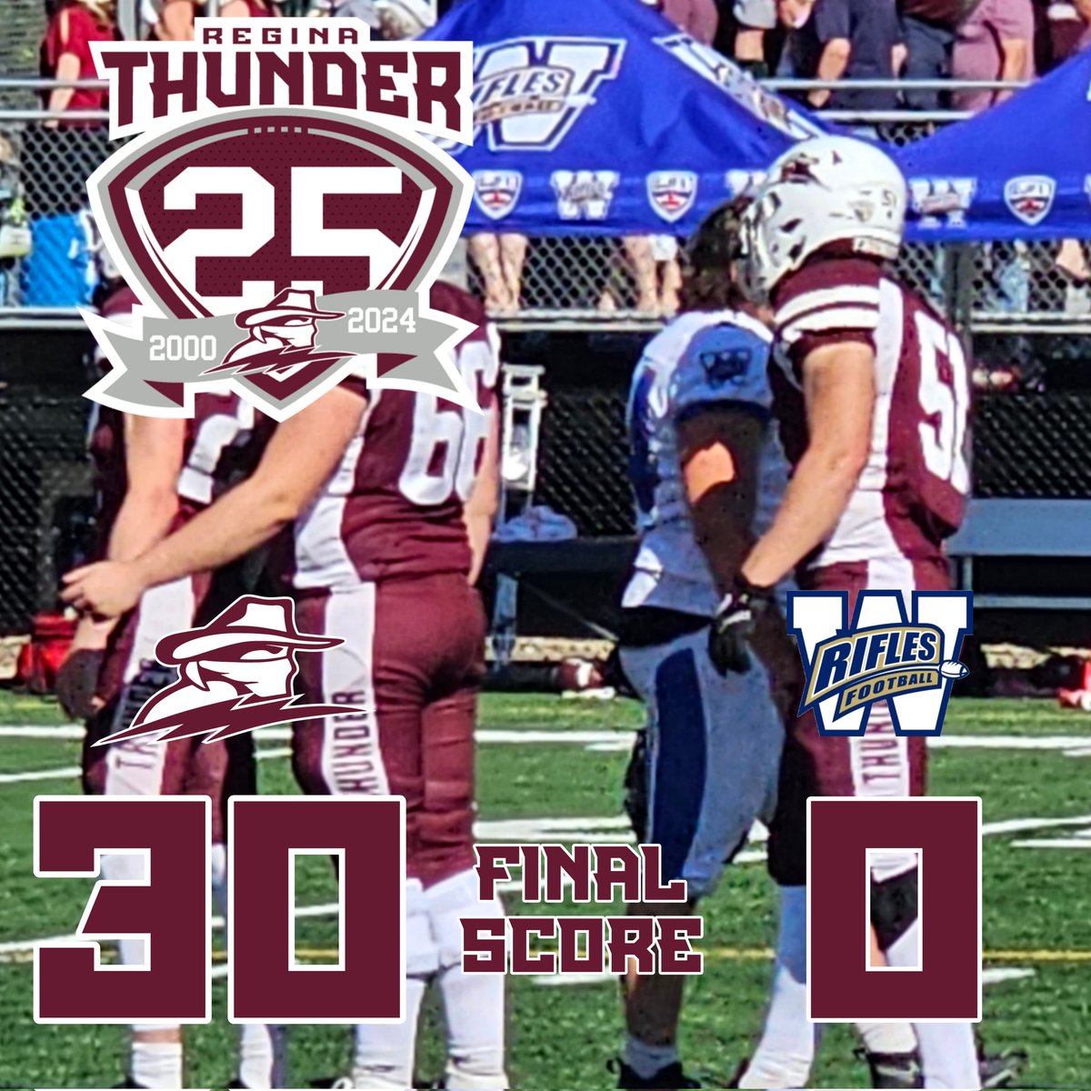 reginathunder's tweet image. That's the ball game