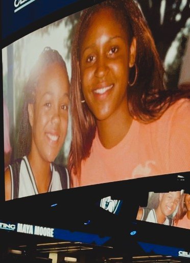 AmyHockert's tweet photo. Congratulations to Maya Moore-Irons one of the greatest basketball players and human beings of all time. #23 #WinWithJustice

"The impact of Maya Moore is that Napheesa Collier got to dream of one day being like Maya Moore." -Cheryl Reeve https://t.co/naEvZQfUDo