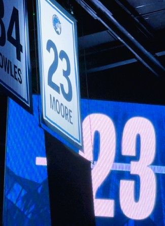 AmyHockert's tweet photo. Congratulations to Maya Moore-Irons one of the greatest basketball players and human beings of all time. #23 #WinWithJustice

"The impact of Maya Moore is that Napheesa Collier got to dream of one day being like Maya Moore." -Cheryl Reeve https://t.co/naEvZQfUDo
