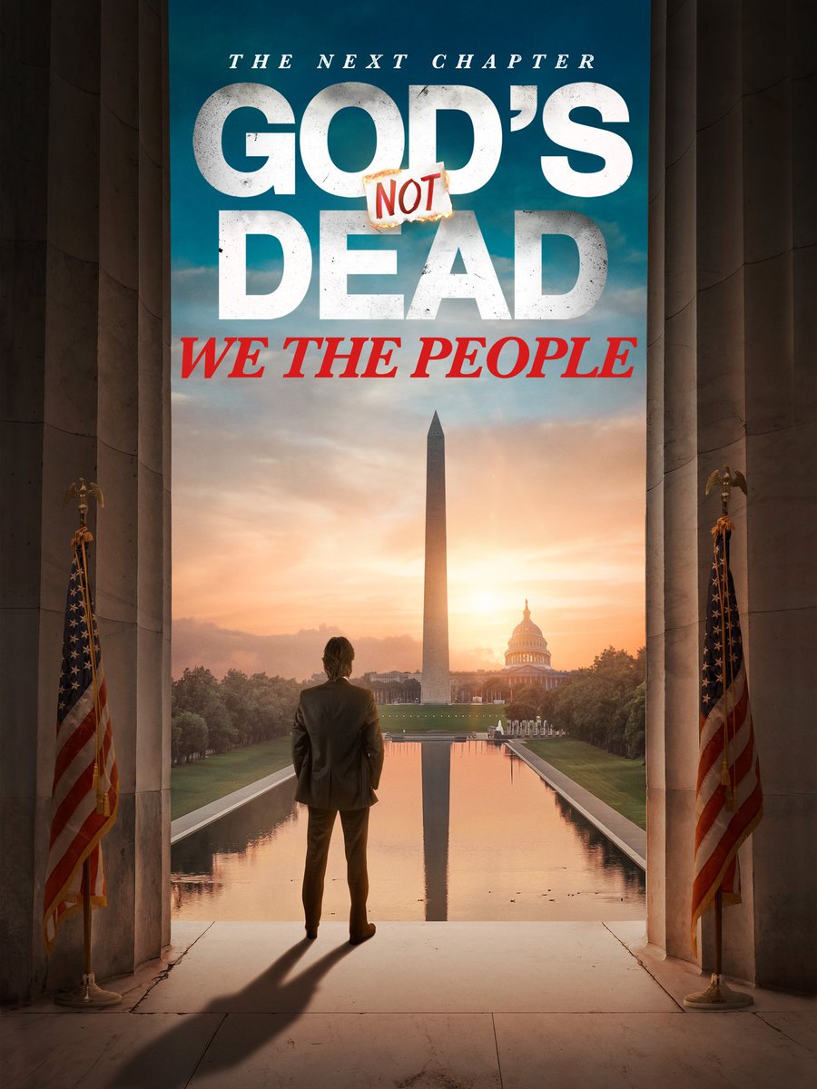 BrianMovieBlog's tweet image. I am now all caught up with the @GodsNotDeadFilm series. I rewatched the first three movies, then watched &quot;We the People&quot; for the first time and then watched the new extended cut of the first movie. I&apos;m now ready to watch &quot;In God We Trust&quot;!