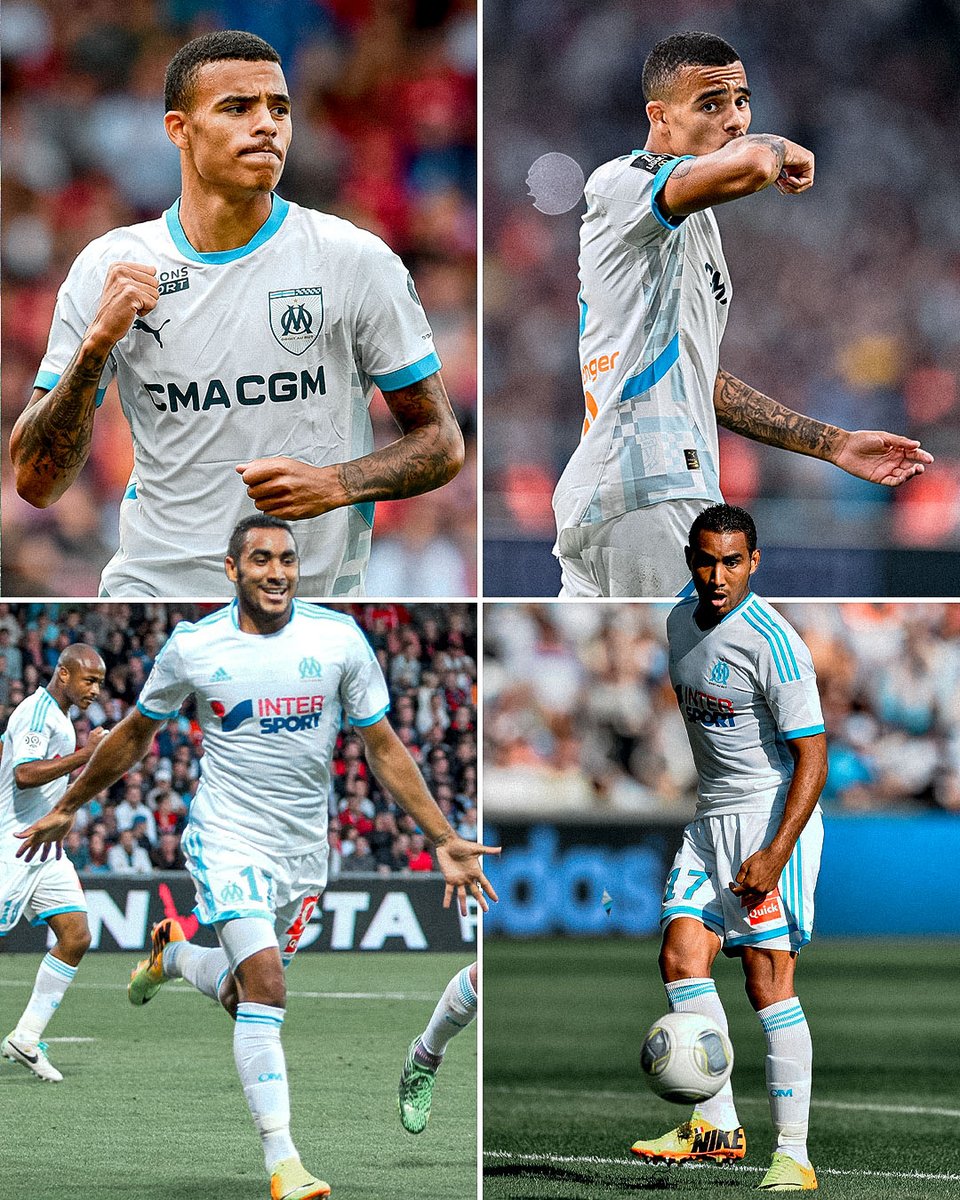 Mason Greenwood becomes Marseille's first player since Payet (2013) to score 3 goals in the first 2 games of a Ligue 1 season.

Mason Greenwood following Dimitri Payet’s steps at Marseille 👏❤️

Repost if Mase will score 30 goals this season