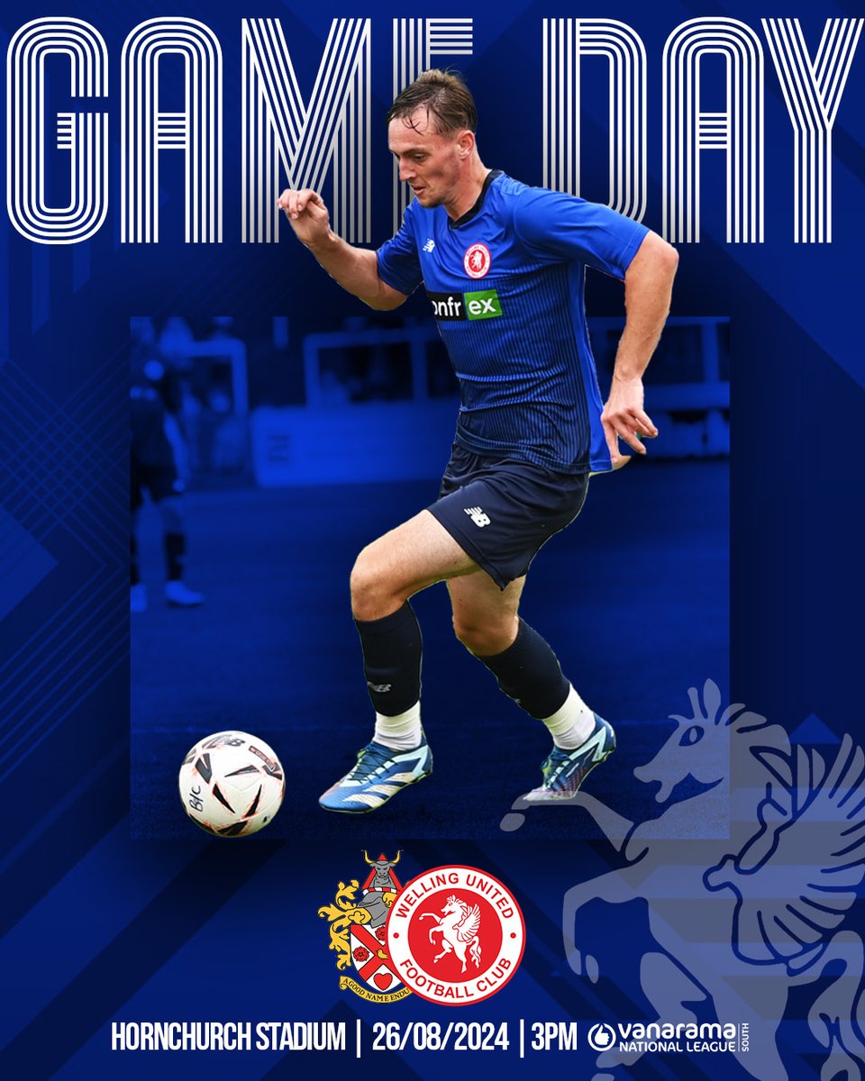GAME DAY! 👊

A Bank Holiday trip to Hornchurch awaits...

COME ON, YOU WINGS! 

#WeAreWings🪽