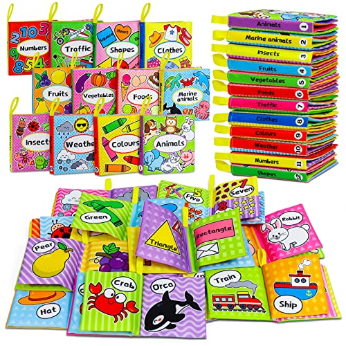 I just received OKOOKO Soft Baby Books 12PCS Soft Cloth Books Bath Books Crinkle Washable Non-Toxic Early Education Preschool Learning Toy for Newborns Babies Infants Toddlers Kids - Colors from Issa via Throne. Thank you! throne.com/asmr_alysaa5 #Wishlist #Throne