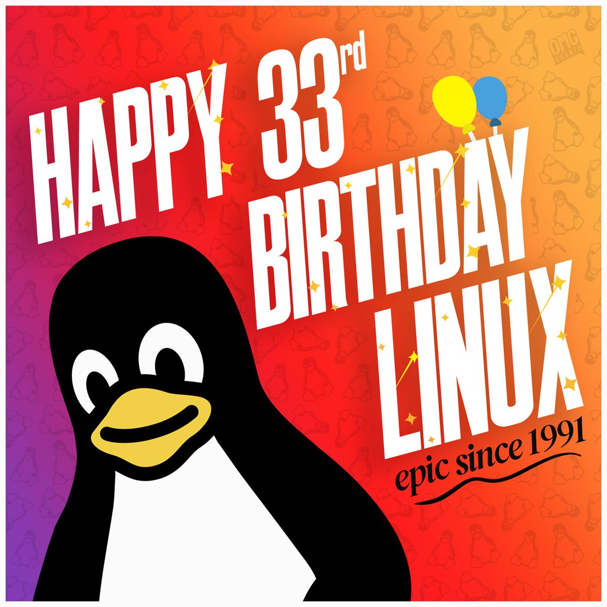 omgubuntu's tweet image. #OTD 33 years ago, Linus Torvalds sent a short announcement to the Minix newsgroup. The subject? An OS he was building - &quot;just a hobby, won&apos;t be big and professional like gnu&quot;, Torvalds said. That OS? #Linux - the most important OS, ever - Happy Birthday!