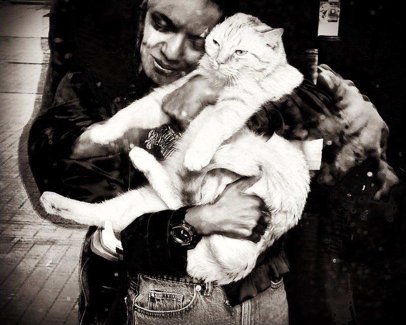 When photographed from the #outside, you get a double #vision 😉😊
One of those captured #lucky #memories ♥️🍀with Zorro 🐈 😻#happyreunion #blackandwhite