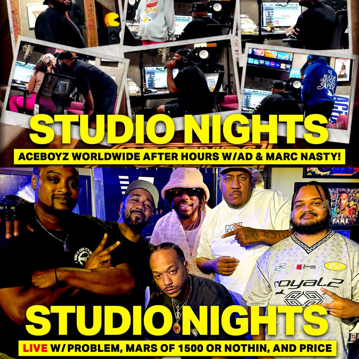 AceBoyPun's tweet image. OUT NOW! #StudioNights Get an exclusive behind-the-scenes look at how records are produced! 🎤 Join me in the studio as I vibe with artists and producers to show you the magic of music creation, only on #ABPNetwork. 🎧