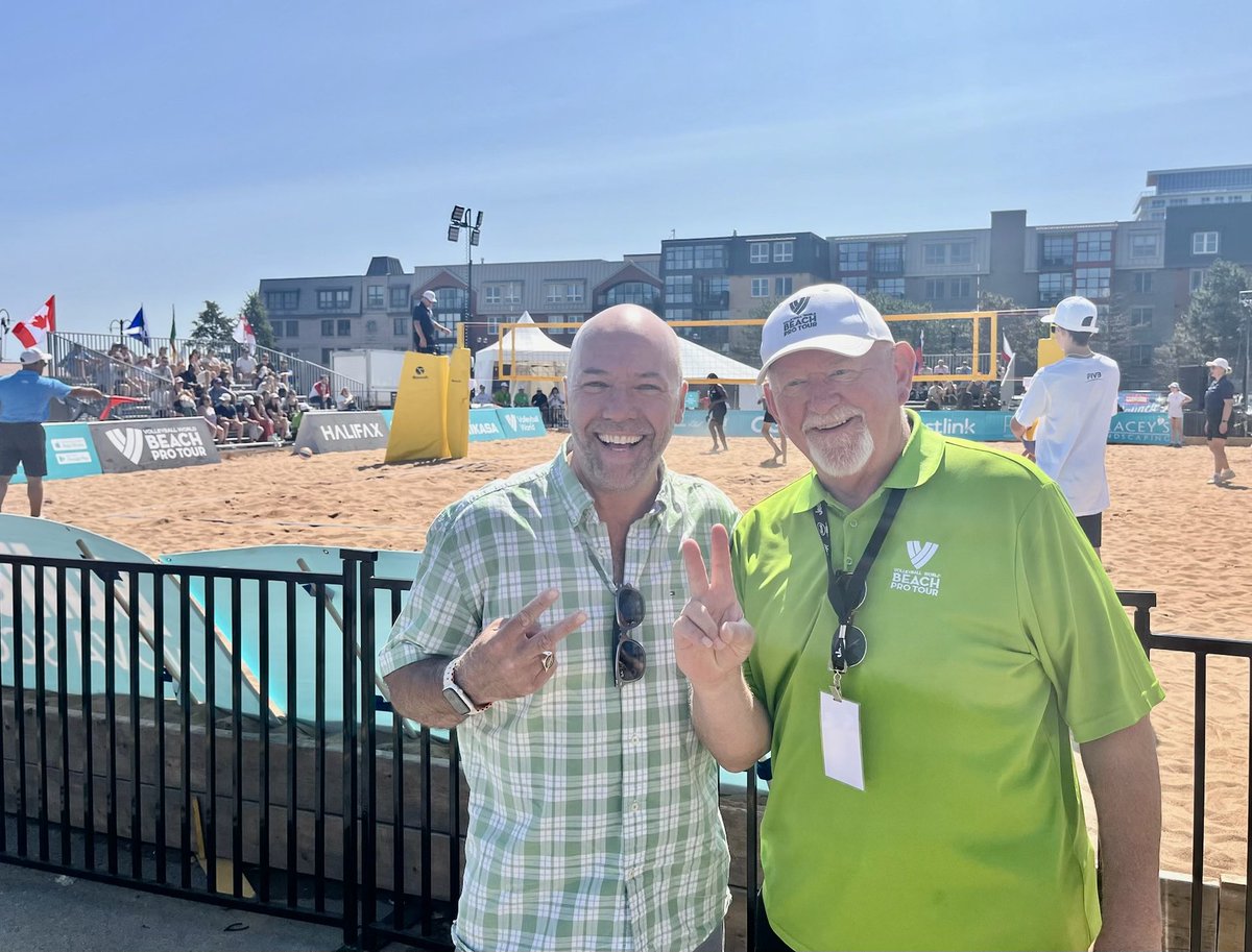 Our waterfront was full of life this weekend as Halifax hosted the Volleyball World Beach Pro Tour, bringing together players from around the globe! Was great to catch up with Chris Larsen and so many others who made this event possible. 🏐