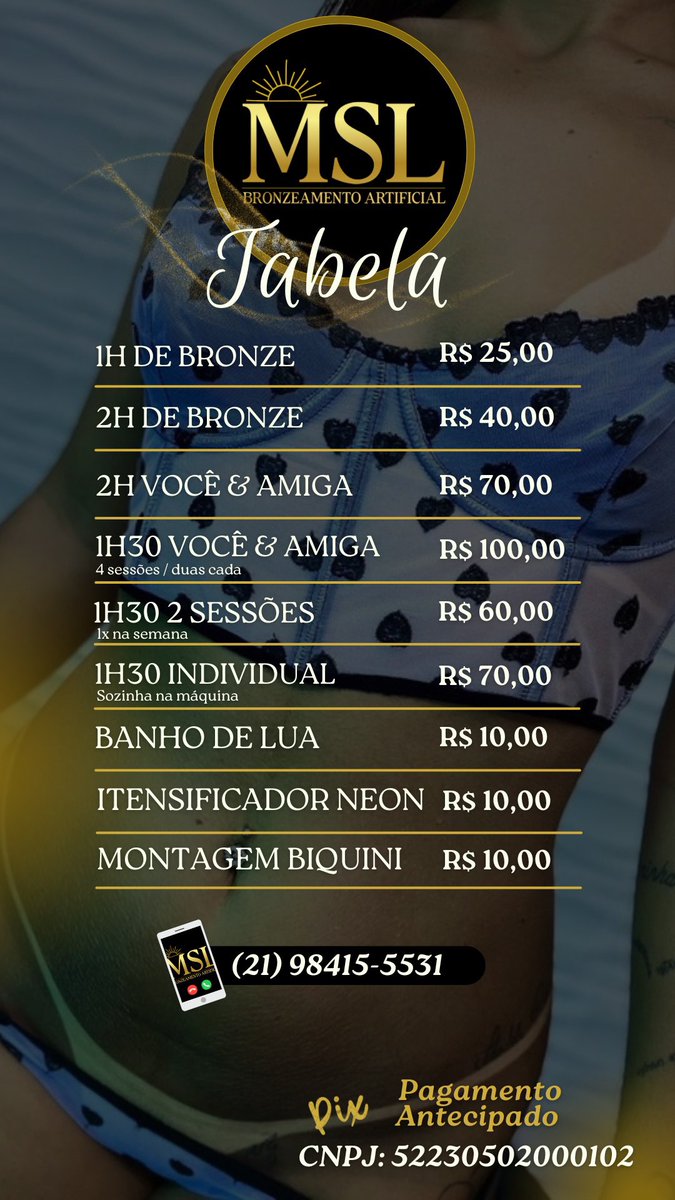 sthefaniemth's tweet photo. ✨ Bronze expresso - Máquina Dupla ✨

🕥✍🏼 Trabalhamos com horário marcado e agendamos mediante PIX.

*》INSTAGRAM《*
@msl_espacobronze

*ONDE ESTAMOS* ⬇️
📍Rua V, (cinco) - lote 99 casa 2 
Bairro ILHA - Nova Campinas 
~ Breve novo espaço rua 4 ~ https://t.co/sAd70V1GE9