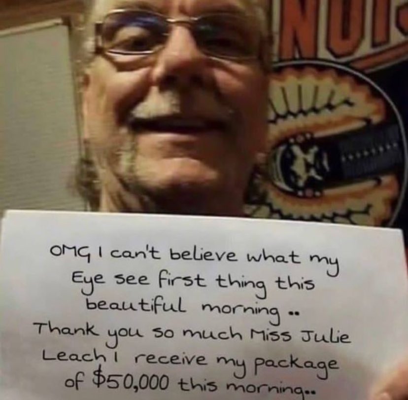 Enjoy your winning old man and pay your debts immediately