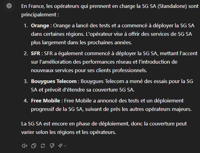 PSawtest's tweet image. Donc, nous ne pouvons toujours pas utiliser la 5G SA, n’est-ce pas ?