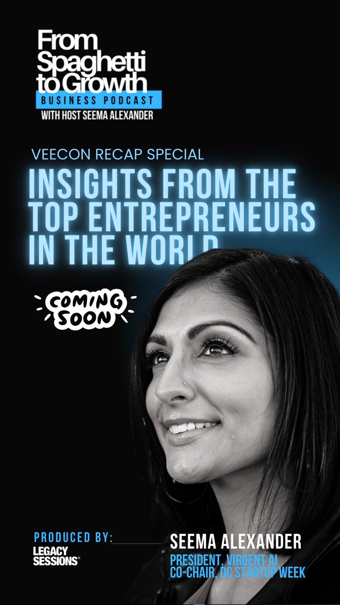 Been working on a fun episode coming out this week! It's just me on this one! Going to be fun to share my  key takeaways from <a href="/veecon/">VeeCon</a> ...we are talking business and marketing strategies, all things AI, community and culture, and health and wellness. 

Had some interesting