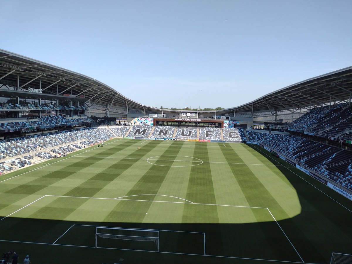 NealSLogan's tweet photo. I have just finished working on one of my favorite things. The supporters group for our Minnesota United FC display the national flags for all of our international players. 
1/ https://t.co/pd7hBQKJkj