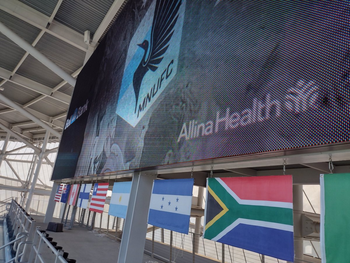 NealSLogan's tweet photo. I have just finished working on one of my favorite things. The supporters group for our Minnesota United FC display the national flags for all of our international players. 
1/ https://t.co/pd7hBQKJkj
