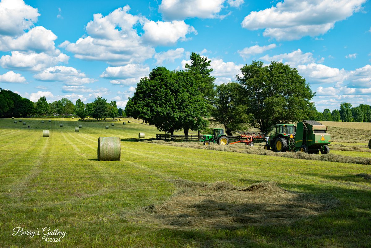 A Kentucky hay harvest, by <a href="/barrysgallery/">Barry Fowler 📷</a>