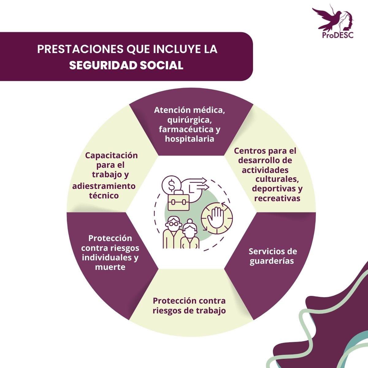 ProDESC's tweet photo. #InformaciónClave | Como persona trabajadora tienes derecho a la #SeguridadSocial, que te brinda acceso a diversas prestaciones, incluyendo la protección contra riesgos laborales.

Conoce más de tus derechos en el #CAOPT, donde integrantes de la @ColectivaRosLux te brindarán asesoría gratuita👇  #DerechosLaborales