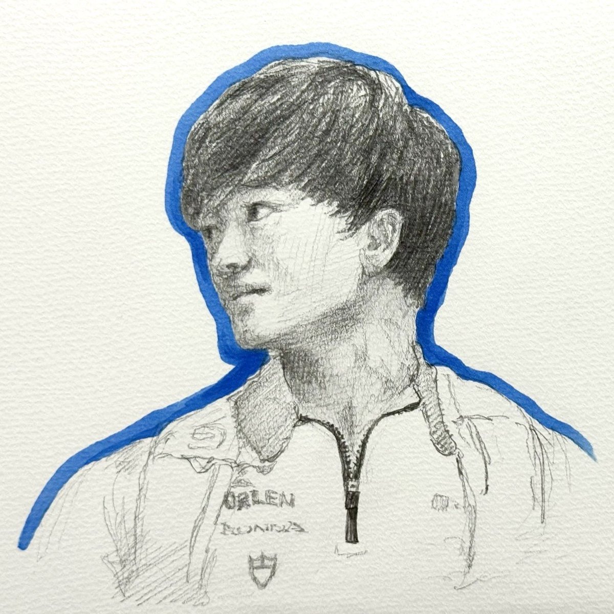 geekdango's tweet photo. ユーキさんをスケッチ
#f1jp #F1 #角田裕毅 https://t.co/saxTYVznFk