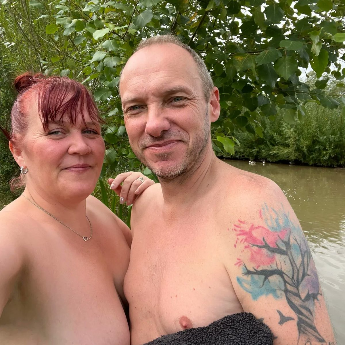 Had a lovely time at #Lakesidenaturistholidayresort in #lincolnshire today with Hubby. Welcoming and relaxed atmosphere. Will definitely visit again ☺️ #naturistcouple #husbandandwife #makingmemories #naturism