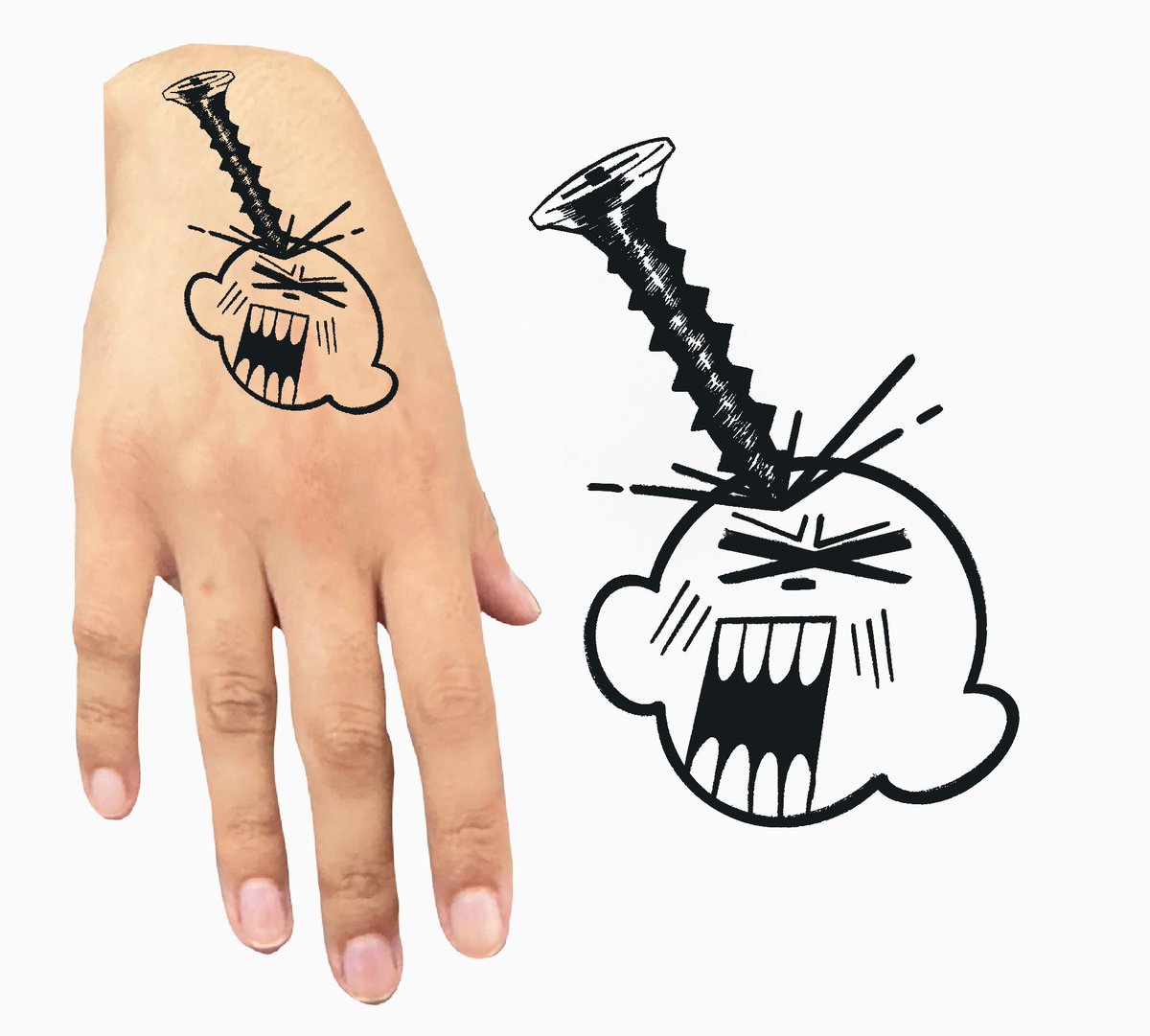 doodles_pop's tweet photo. I’m not much of a tattoo artist, but how did I do?
#art #artist #artlover #draw #drawing #drawdrawdraw #draweveryday #drawdaily #graphdesign #graphdesigner #illustration #illustrator #illustragram #tattoo #tattoodesign https://t.co/nVZAujlTCj