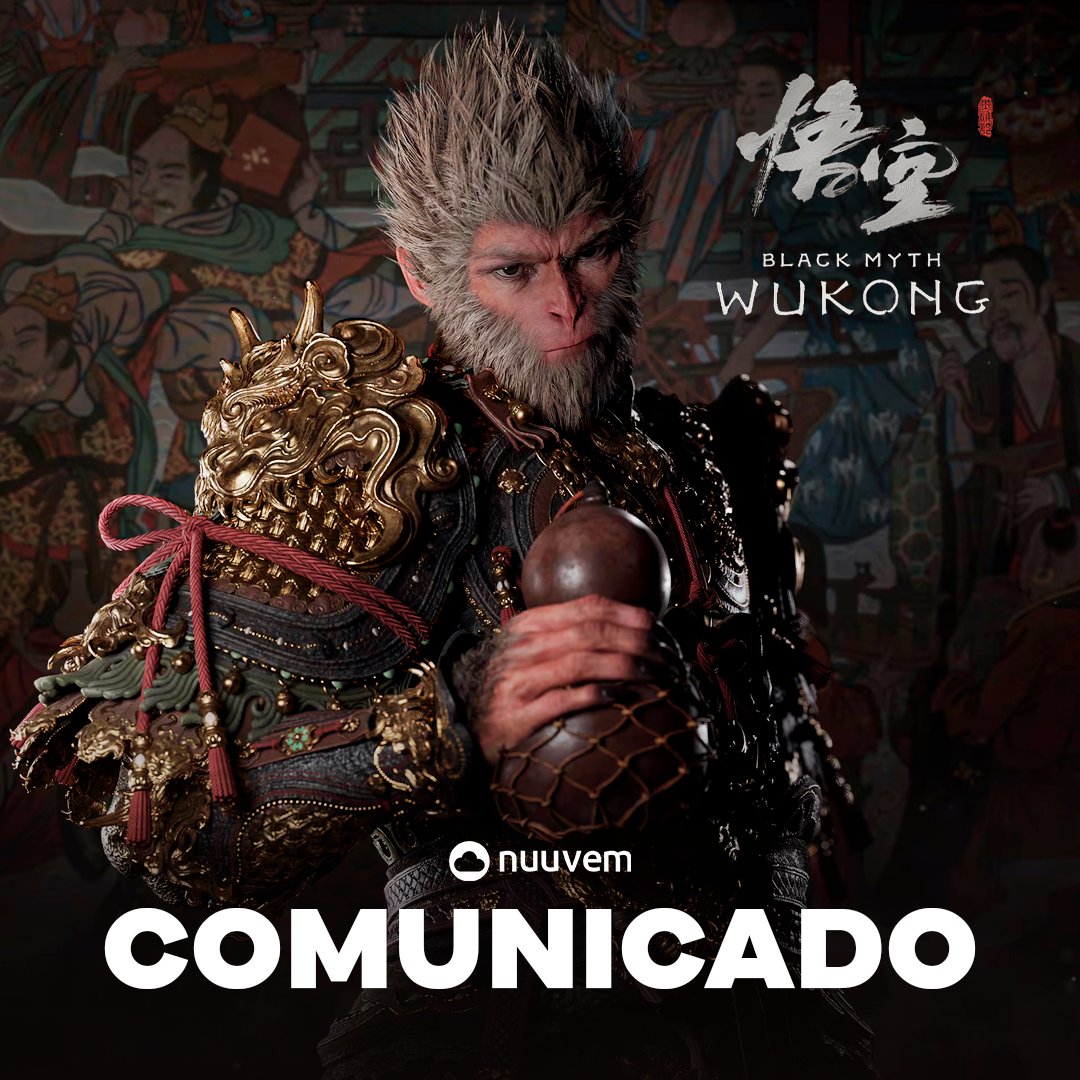 🎮🌟 ATENÇÃO! ATENÇÃO! ATENÇÃO! ATENÇÃO! ATENÇÃO! 🎮🌟

O Macaco FINALMENTE chega HOJE, às 15h, na Nuuvem! 

Já cria o alarme, cancela a saída com a galera, vai ligando o PC e preparando o cartão: 

COMPRAR WUKONG  
DOMINGO
15H 
NA NUUVEM!!!1111