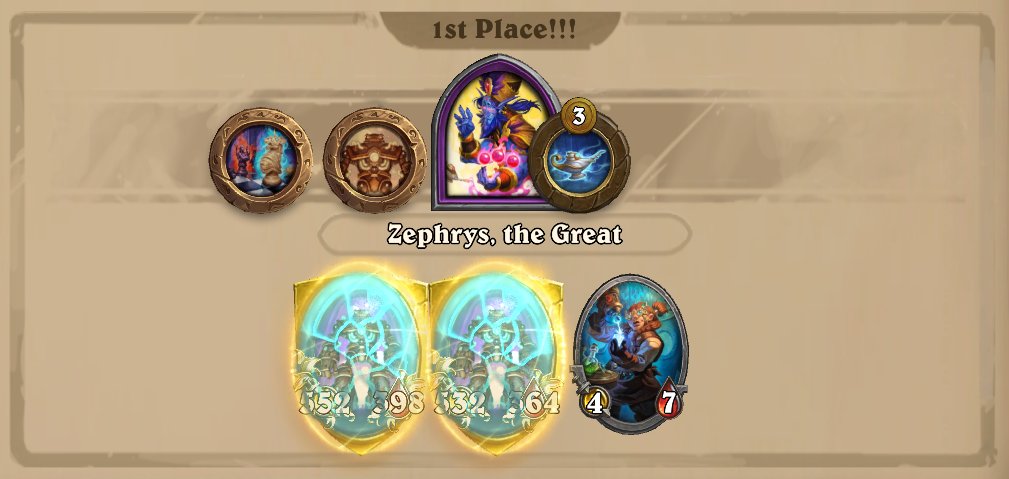 alex_mank's tweet photo. #1 with three minions #batllegrounds #hearthstone https://t.co/iRzRVXIIOp