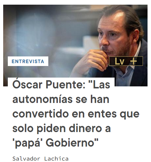 Inacceptable. Visió simplista, paternalista i profundament nacionalista espanyola

El finançament del País Valencià no pot continuar ignorant-se mentres Compromís continuem fent costat a un govern que, dia rere dia, evidencia la seua falta de paraula

#FinançamentJust