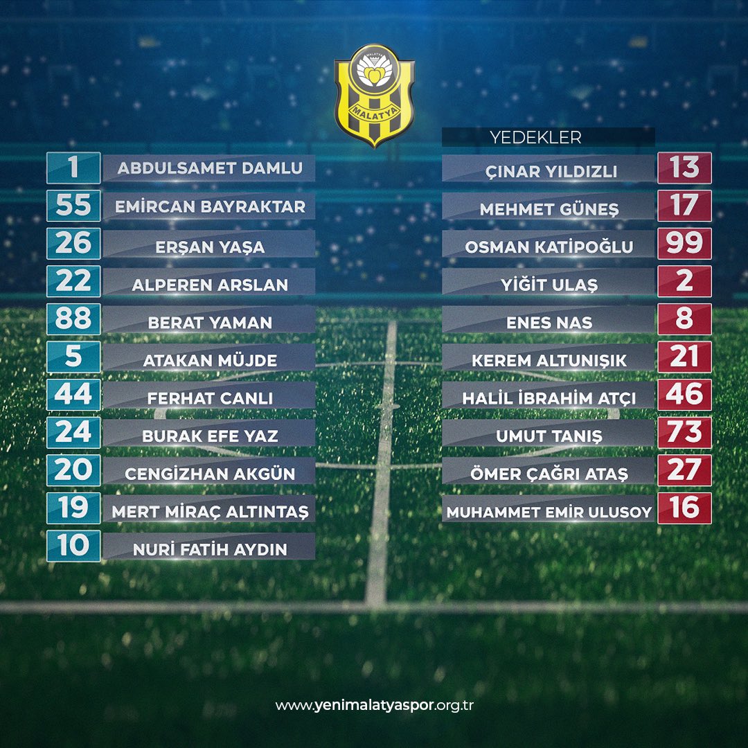 Yeni Malatyaspor tweet media