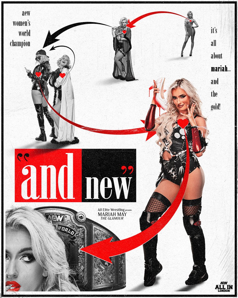 AEW's tweet photo. #AndNEW!
Your NEW #AEW Women's World Champion is 'The Glamour' @MariahMayx!
#AEWAllInLondon https://t.co/A5c8gYkOCy