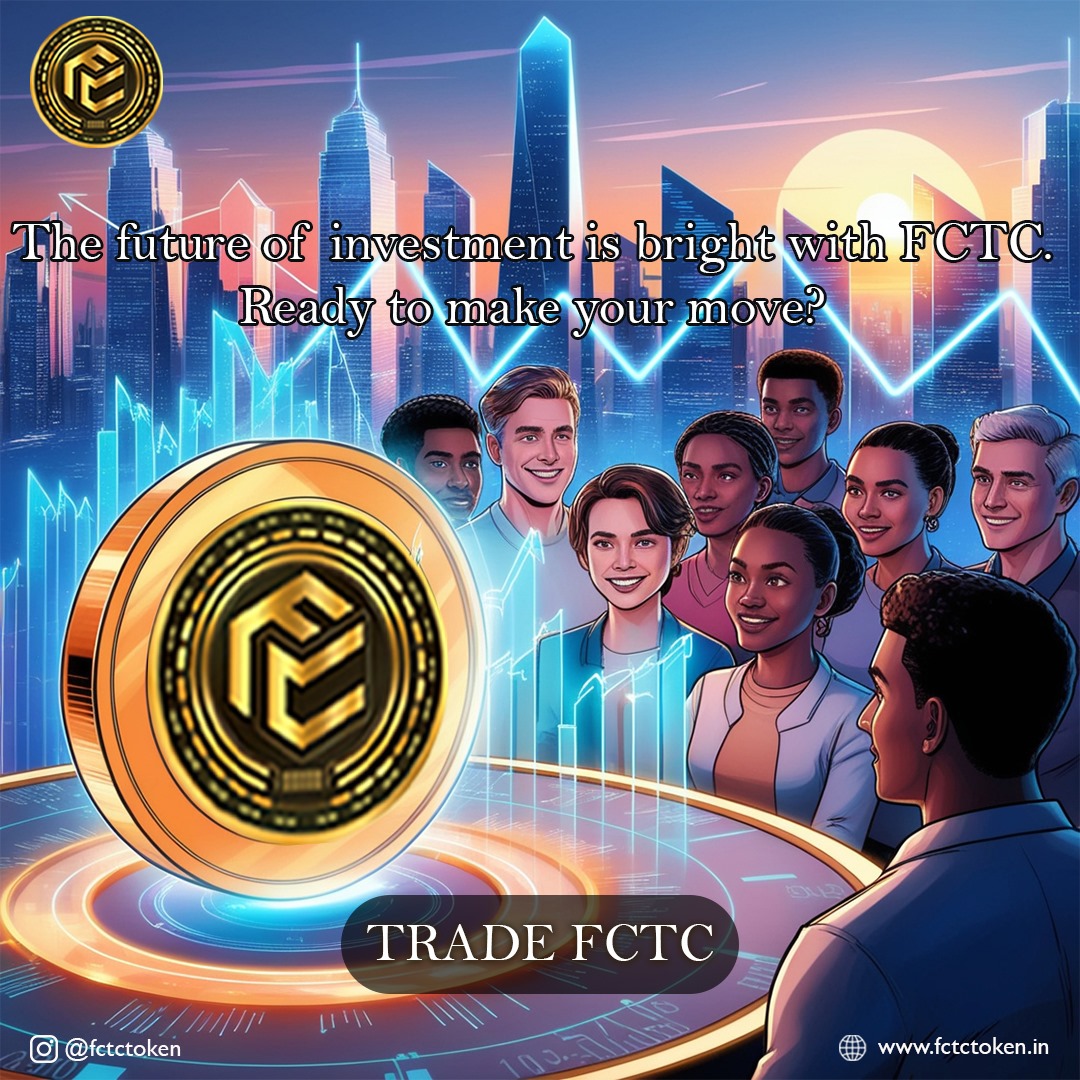 FctcToken's tweet image. Discover the next level of crypto with FCTC Token! Buy, stake, and earn rewards in a secure and innovative ecosystem.
#Blockchain #Cryptocurrency #FCTCTrading