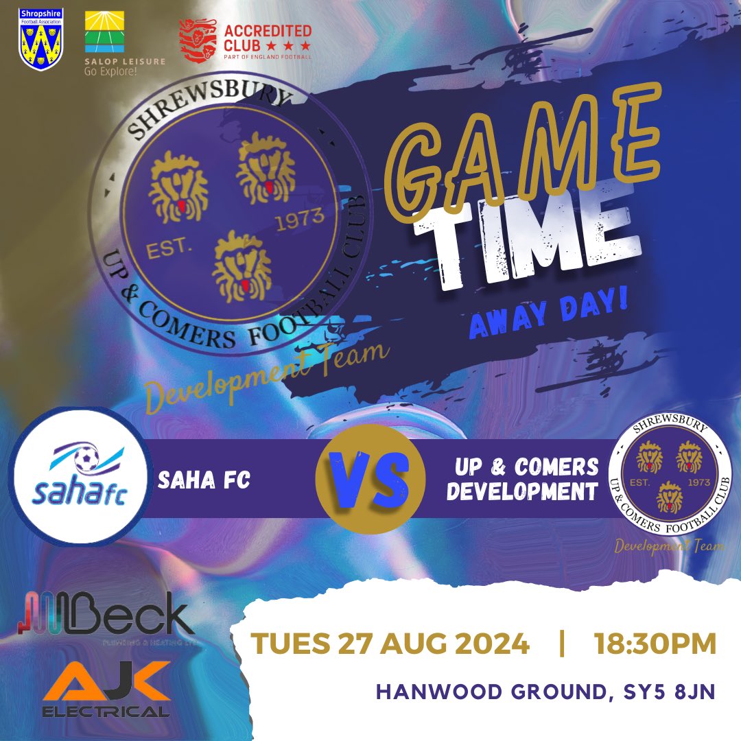 UpnComersMensFC's tweet photo. Mid-week game & a quick turnaround- the development team are back out again!
We travel away to @SAHAFC_Mens ⚽️ looking to put our disappointment from Saturday behind us & get a positive result.
Support welcome🫶🏻
#wedontcomplainweplay #welovefootball⚽️♥️ #upandcomersdev #suac https://t.co/bNBjNwiv41