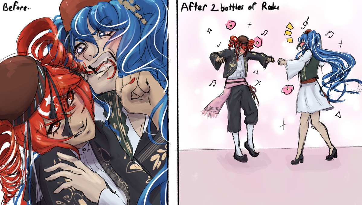 fraisescrlt's tweet photo. I just had to draw them https://t.co/IztTLbmBqu