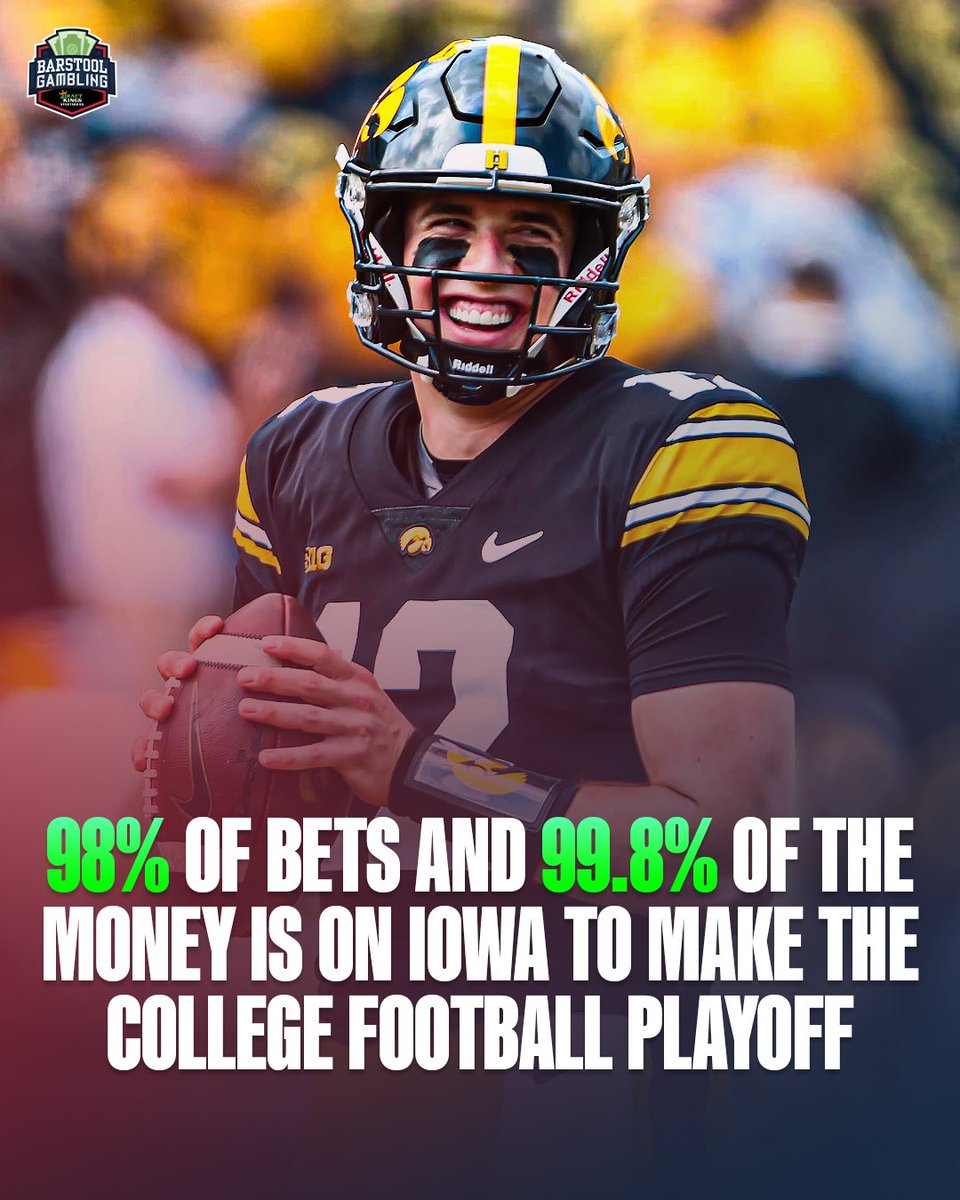 stoolgambling's tweet photo. The people love the Hawkeyes

@DKSportsbook https://t.co/PYqe2Q5zge