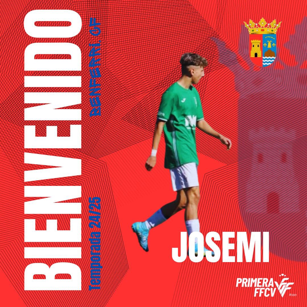 💙Josemi y Benferri CF juntos para la temporada 24/25❤️

El extremo José Miguel Álvarez procede del EF Altorreal CF. Desparpajo y desborde al servicio del equipo. Bienvenido!

#VamosBenferri
#canteraorihuelabenferri