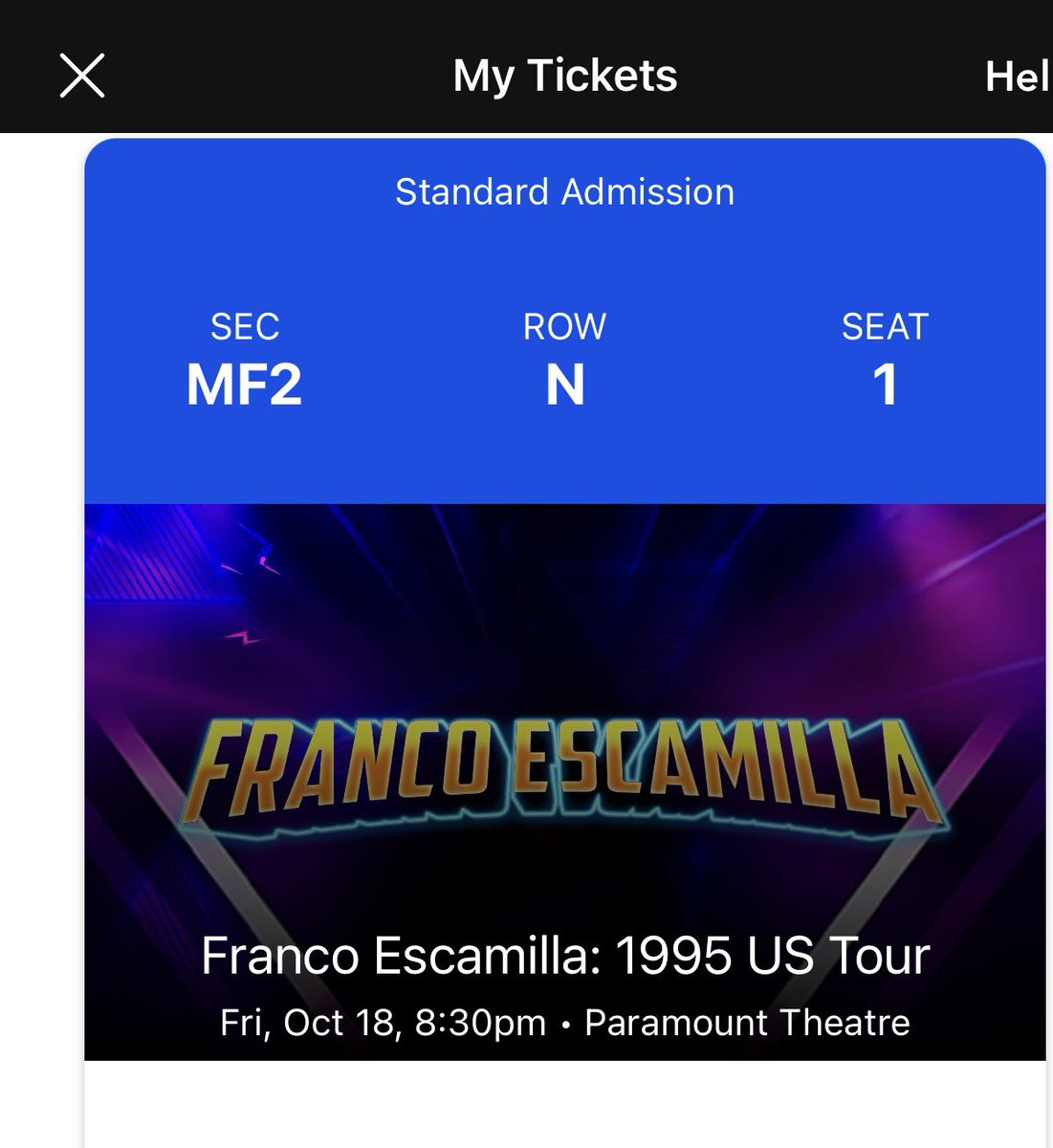 marthasujey_'s tweet photo. En venta 3 boletos para Franco Escamilla  #seattle #boletos #francoescamilla https://t.co/omEsnGfU5x