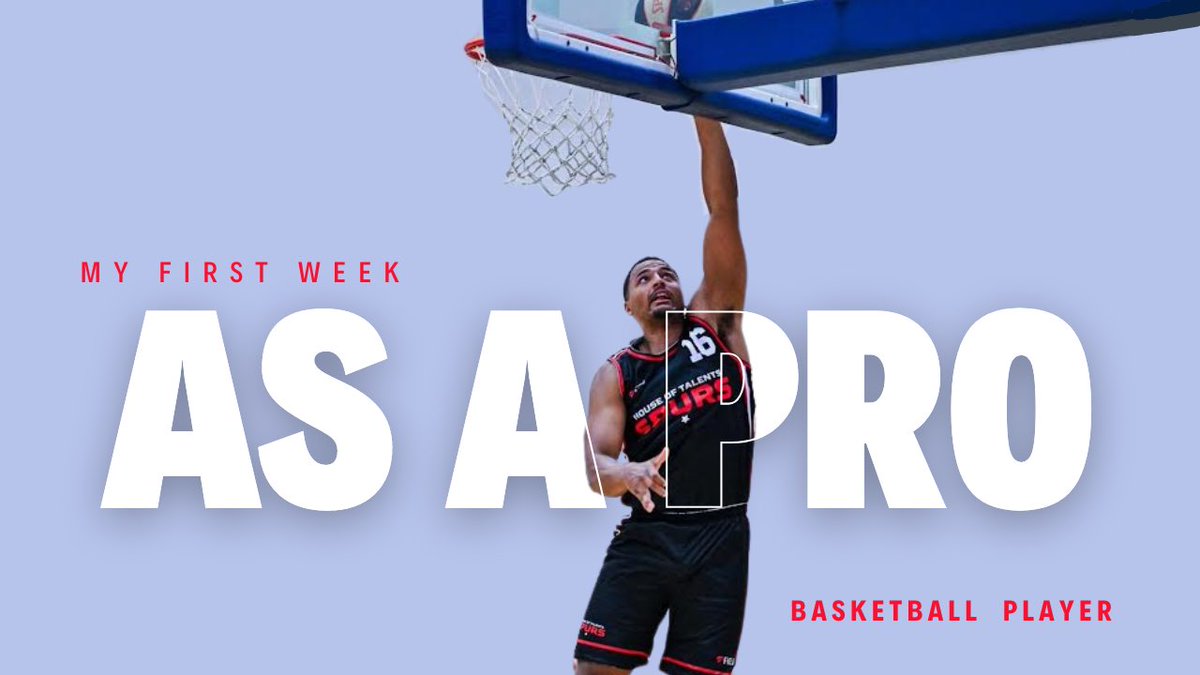 MY FIRST WEEK AS A PRO  
youtu.be/IoGXFtFUmJ4?si…