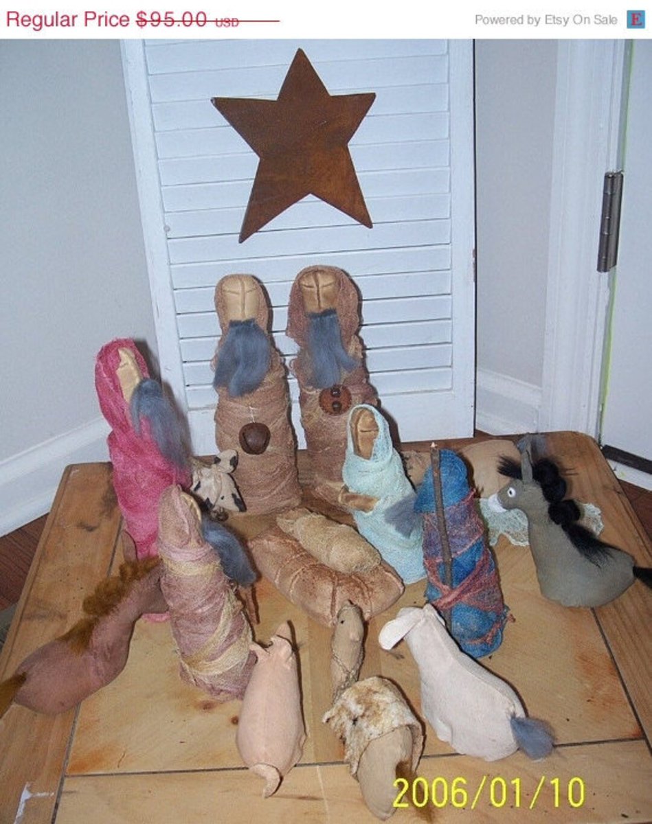 Rabbithollow's tweet photo. Primitive Christmas Nativity Set AWESOME by Rabbithollowprims https://t.co/hWehofERHz https://t.co/7qK3TqMHuI
