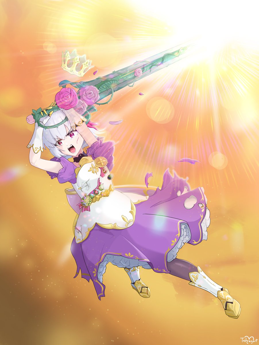 tetranort's tweet photo. Bring the morning, Starry Knight!
#FGO https://t.co/o3ZiQm7HHL