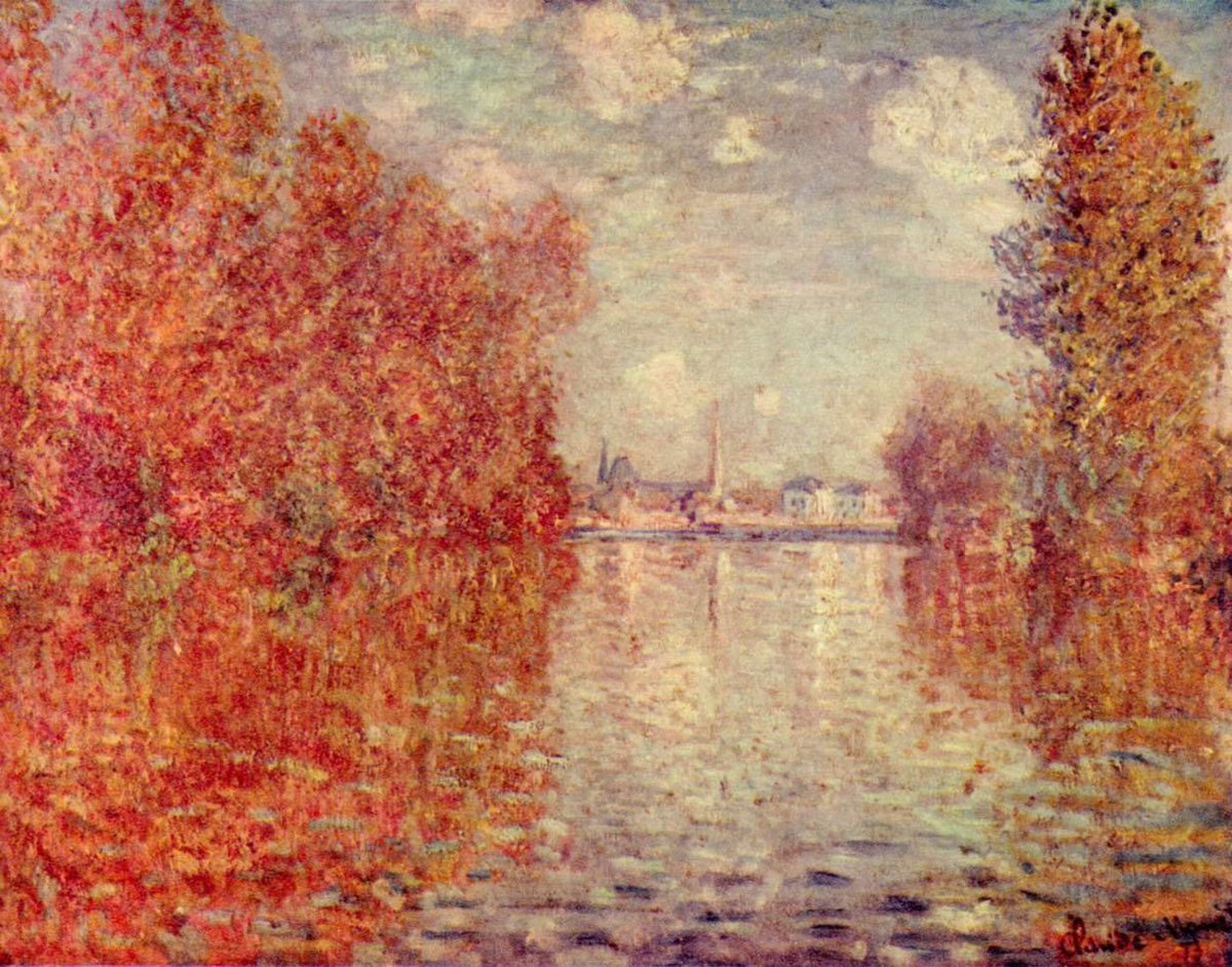 Claude Monet's autumn