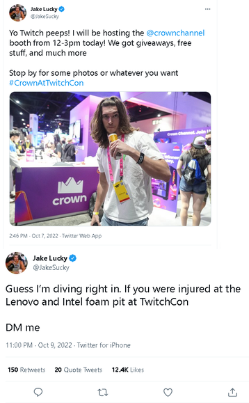 DabMasterDaniel's tweet photo. BIG BROTHER FIRE SPEAKING ONLY FACTS #cs2 #counterstrike2
He went from
CSGO to STALKING STREAMERS
for paychecks
HE RAN #TWITCHCON22 FOAM PIT
DRUNK FRIDAY-SUNDAY THEN VIOLATED THEIR RIGHTS TO SUE
PAID OFF BY #100T NADESHOT
WHO LIED TO THESE COMPANYS
https://t.co/1KFvt6reFC https://t.co/LvCP9nCz1s