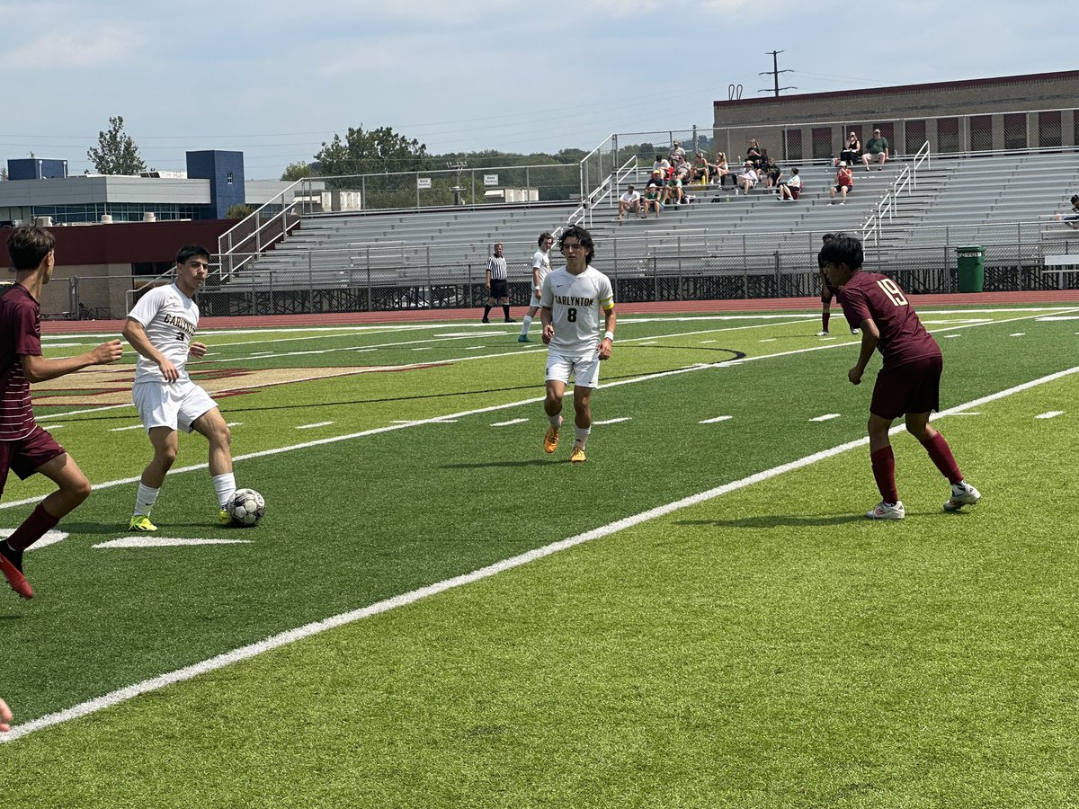 CJSHSBoysSoccer's tweet photo. Today in the Chartiers Houston Tournament, the boys bounced back with an emphatic 5-2 win over Chartiers Houston. Yusef Sahin receiving game MVP, with a goal🎯. Big performances from Senior Hamza Alezzo with 2 assists🍎 and a goal🎯, and 2 assists 🍎 from Senior Mateo Carrasco! https://t.co/kUZobyo0iq