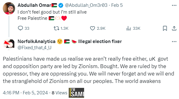 sami_isback's tweet photo. Antisemites identified.

Roisin is a credentialed therapist &amp; works with young adults. She shouldn't be allowed to treat vulnerable people. Please complain about her conduct to @BACP &amp; @NorfolkMind (links in the reply post). https://t.co/9rTiaCFc7r
