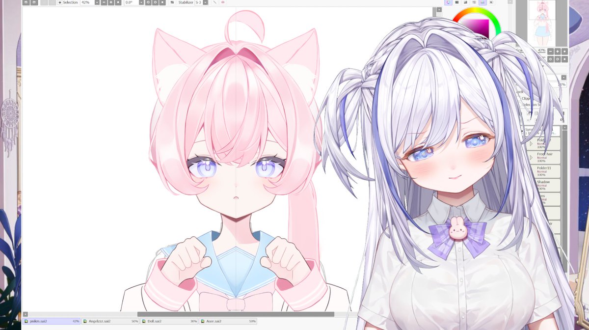 10-20hr work stream starting in 30mins~ 
because i'm overdue with comms and everything is building up i'm procrastinating so we'll do everything today yay

⬇️
twitch.tv/lilinyaps