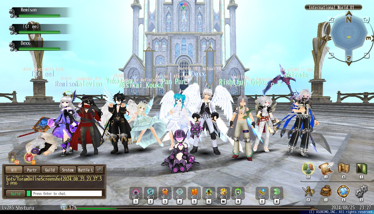 shyturu's tweet photo. Tonight Friendzone Guild Raid We did Demonic Skull Dragon, not much member and we suffering a lot, tanks having hard time to survive too xD
#トーラムオンライン #トーラム #ToramOnline #Toram #bemmo #bemmoshow #Friendzone #FriendzoneGuild #Guild #ToramGuildRaid #GuildRaid #MMORPG https://t.co/bTWUnDXSNR