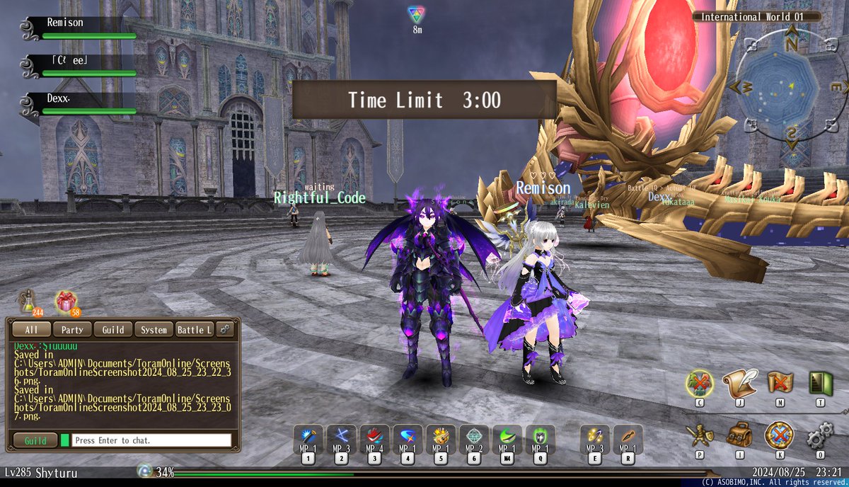 shyturu's tweet photo. Tonight Friendzone Guild Raid We did Demonic Skull Dragon, not much member and we suffering a lot, tanks having hard time to survive too xD
#トーラムオンライン #トーラム #ToramOnline #Toram #bemmo #bemmoshow #Friendzone #FriendzoneGuild #Guild #ToramGuildRaid #GuildRaid #MMORPG https://t.co/bTWUnDXSNR