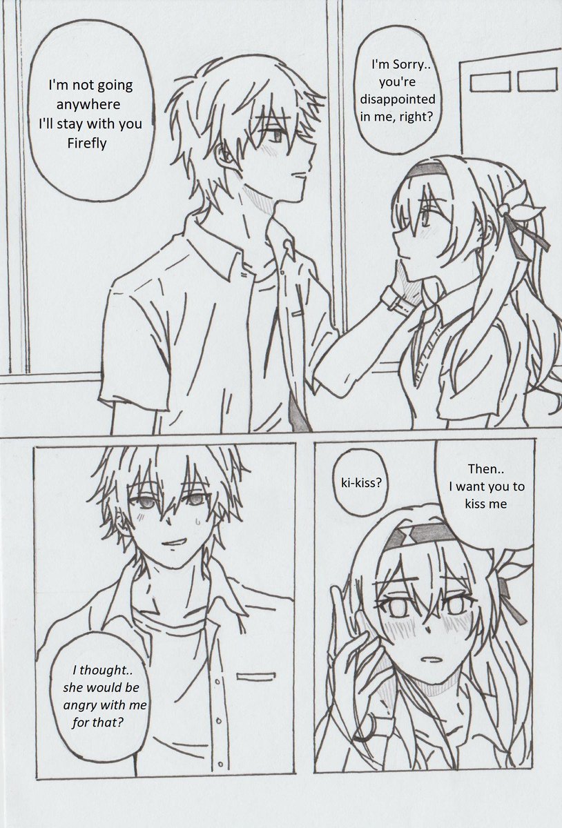 Erinalyn_'s tweet photo. Honkai starrail one shot - Caelus x Firefly
Jealous (2/2)
TL: English

Hope you like it! And happy reading <3

#honkaistarrailfanart #HonkaiStarRail #caefly #FireflyHSR #mangaart #Caelushsr #manga #fanfiction #CAELUS #Sparklehsr https://t.co/gRz1iTDrRD