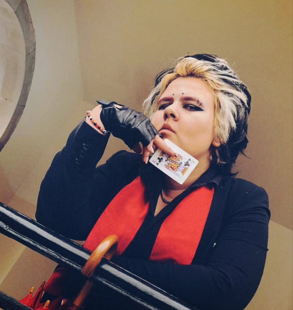 Deadlyartisan69's tweet photo. Some incredible Husk shots taken by a friend of mine and edited by me! ♥️♣️♦️♠️

#huskcosplay #hazbinhotel #hazbinhotelcosplay #husker #huskercosplay https://t.co/pekvmA9kZO