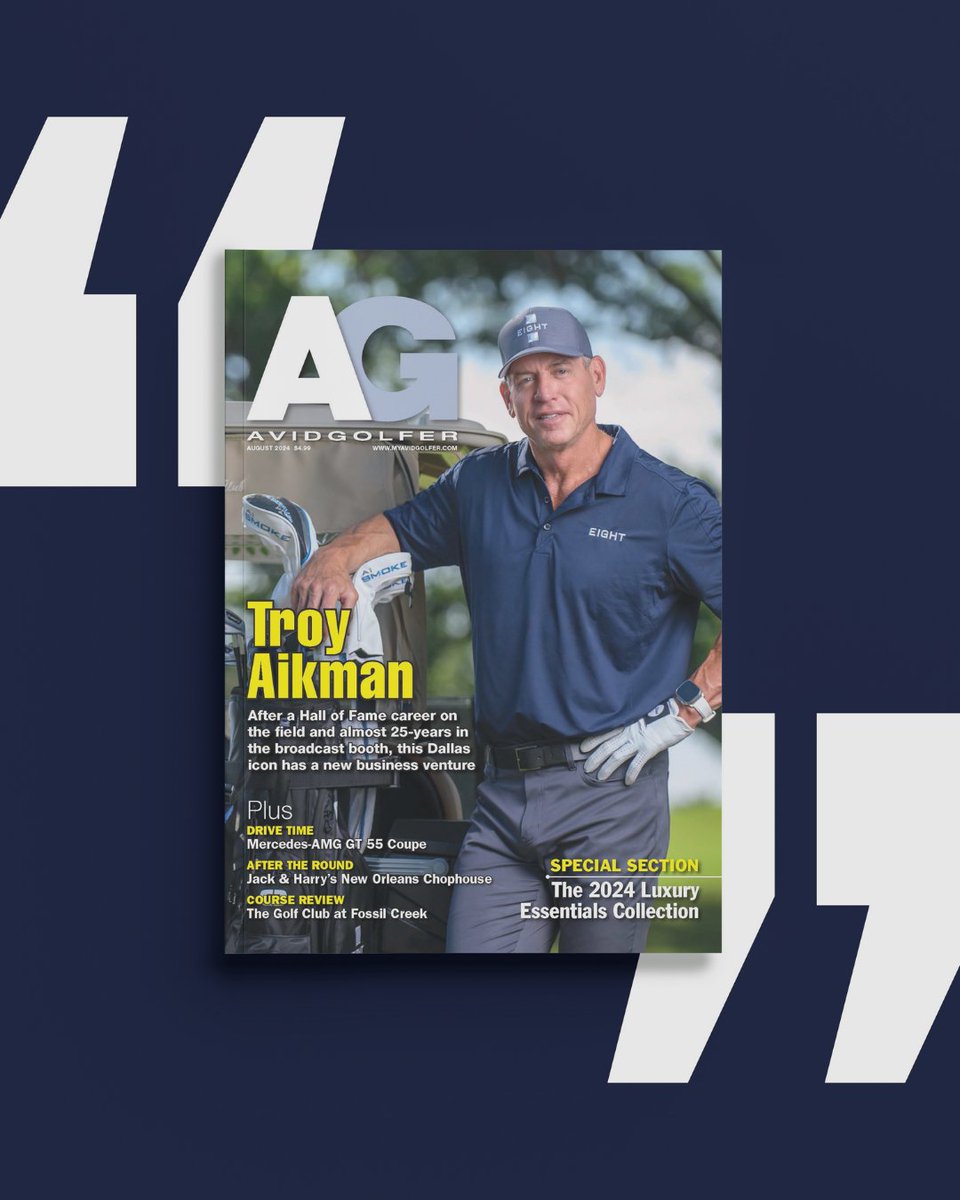 drinkeightbeer's tweet photo. Nothing beats a cold beer after a round of golf. Big thanks to @avidgolferdfw for featuring our founder @TroyAikman in their August issue.
#LightBeerMadeRight #NeverSettle #Golf #Texas #Dallas #DallasTexas #summer #TexasSummer #TexasBeer https://t.co/zcVNPFoQEA