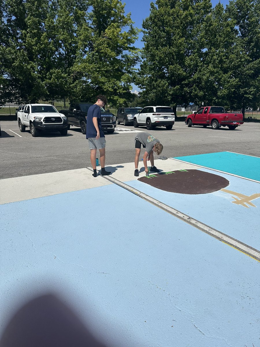 Anderson County Basketball (@acmavsbball) on Twitter photo Saturday was another busy day on the campus of ACHS. Our guy <a href="/Cam_Lawson2108/">Cam</a> coaching a couple fall league games & <a href="/GavinHiggs3/">Gavin Higgs</a> & <a href="/judsonayers07/">judson</a> painting their parking spots for their SR year. No days off n MavLand. Nobody has it better!!
#GoMavs🤘<a href="/MaverickAD1/">GaryTerry</a> <a href="/AllThingsACMavs/">All Things Mavs 🤘</a> Saturday was another busy day on the campus of ACHS. Our guy <a href="/Cam_Lawson2108/">Cam</a> coaching a couple fall league games & <a href="/GavinHiggs3/">Gavin Higgs</a> & <a href="/judsonayers07/">judson</a> painting their parking spots for their SR year. No days off n MavLand. Nobody has it better!!
#GoMavs🤘<a href="/MaverickAD1/">GaryTerry</a> <a href="/AllThingsACMavs/">All Things Mavs 🤘</a>