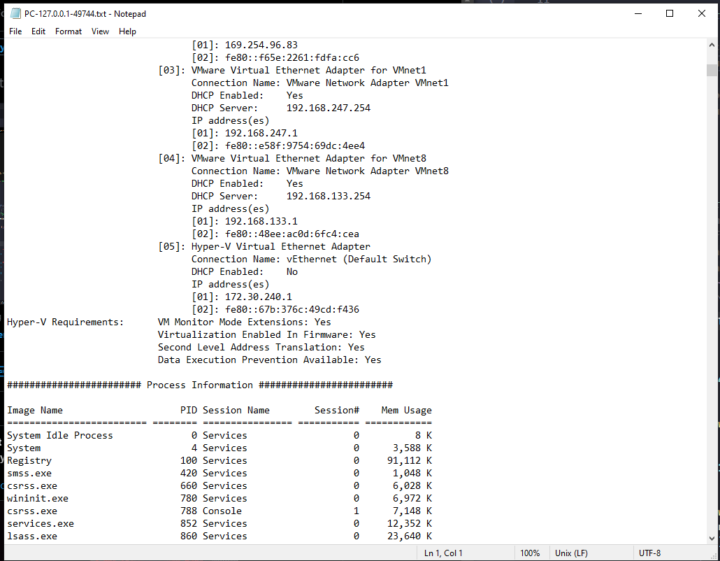 5mukx's tweet photo. InfoGather: Collect Send, the basic information such as System, Process User Network ,Registers etc. .. of windows and self deletes it after reboot.

Code: https://t.co/pL8DYTluMc 

#maldev #rust  #information #redteam #pwn #Pentesting https://t.co/u0InBwsgD8